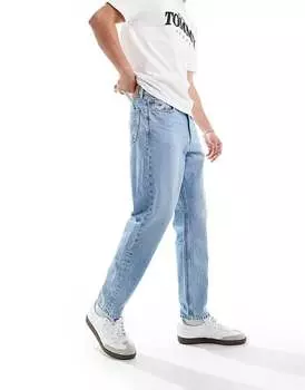 Tommy Jeans – Isaac – Голубые зауженные джинсы
