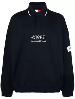 Tommy Jeans рубашка поло с длинными рукавами, синий