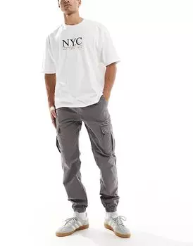 Tommy Jeans – Ryan – брюки-карго черного цвета