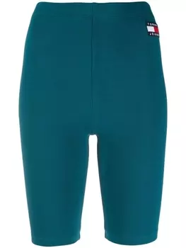 Tommy Jeans шорты с нашивкой-логотипом, синий