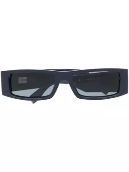 Tommy Jeans солнцезащитные очки в прямоугольной оправе, синий