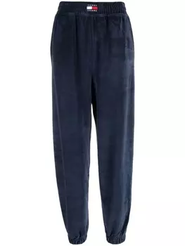 Tommy Jeans спортивные брюки с нашивкой-логотипом, синий