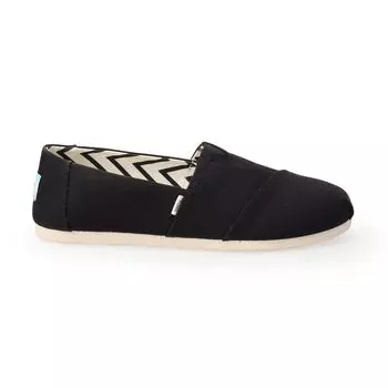 TOMS Женские туфли Alpargata TOMS, черный/белый