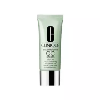 Тон корректирующий защитный увлажняющий крем Superdefense Cc Cream Spf 30 Clinique, цвет medium deep