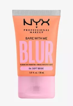 Тональная основа BARE WITH ME BLUR TINT Nyx Professional Makeup, цвет soft beige