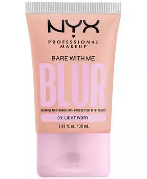 Тональная основа Bare With Me Blur Tint Nyx Professional Makeup, цвет Light Ivory