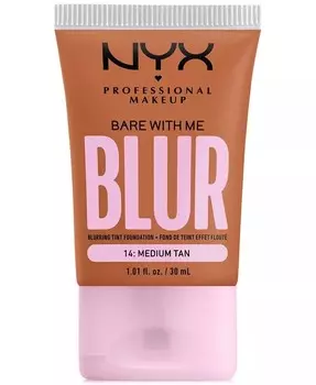 Тональная основа Bare With Me Blur Tint Nyx Professional Makeup, цвет Medium Tan