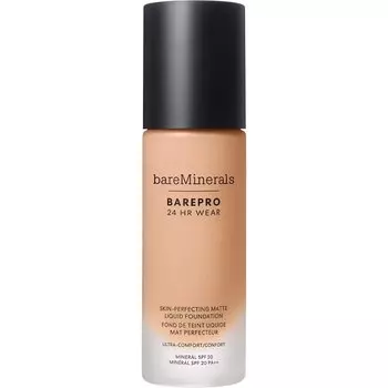 Тональная основа bareMinerals BAREPRO 24HR Wear Skin-Perfecting Matte Liquid Foundation Mineral SPF 20, Light 26 Cool / 30 ml