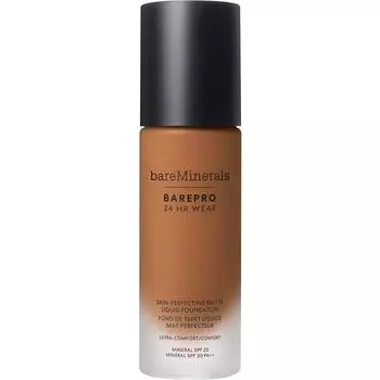 Тональная основа bareMinerals BAREPRO 24HR Wear Skin-Perfecting Matte Liquid Foundation Mineral SPF 20, Deep 51 Neutral / 30 ml