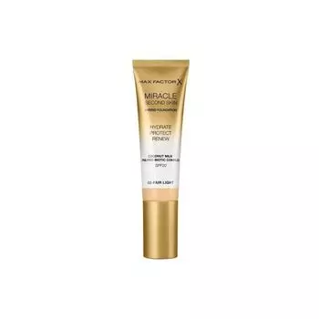 Тональная основа Base de Maquillaje Miracle Second Skin Foundation Max Factor, 04 Light Medium
