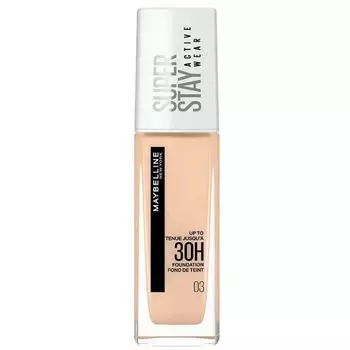 Тональная основа Base de Maquillaje SuperStay 30H Active Wear Maybelline New York, 28 Soft Beige