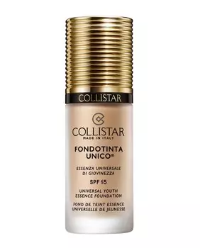 Тональная основа Collistar Unico Universal Youth Essence SPF 15, 30 мл, vainilla 2n