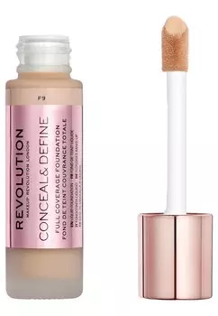 Тональная основа CONCEAL & DEFINE FOUNDATION Makeup Revolution, цвет f9