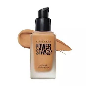Тональная основа для лица Avon Power Stay Face Foundation "24 часа" - 210N (светло-бежевый) - 30 мл
