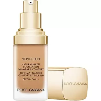 Тональная основа Dolce&Gabbana Velvetskin Natural Matte - CINNAMON 355, SPF 30, 30 мл Dolce & Gabbana