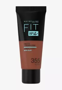 Тональная основа FIT ME MATTE & PORELESS MAKE-UP Maybelline New York, цвет 355 pecan