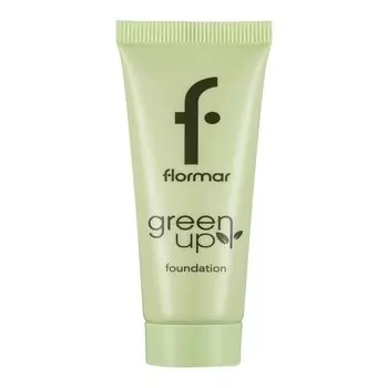 Тональная основа Flormar Green Up Foundation, 002 Light Beige / 30 ml