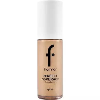 Тональная основа Flormar Perfect Coverage SPF 15, 113 Medium Beige / 30 ml