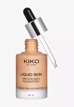 Тональная основа LIQUID SKIN SECOND SKIN FOUNDATION KIKO Milano, цвет 100 neutral gold