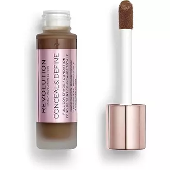 Тональная основа Makeup Revolution Conceal & Define F15 23 мл, Revolution Beauty