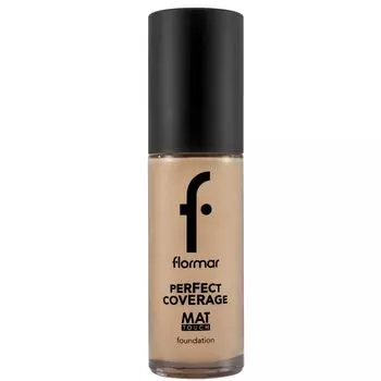 Тональная основа Mat Touch Foundation Base de Maquillaje Flormar, 301 Soft Beige