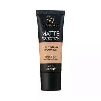 Тональная основа Matte Perfection Full Coverage SPF 15 N7 35 мл Golden Rose