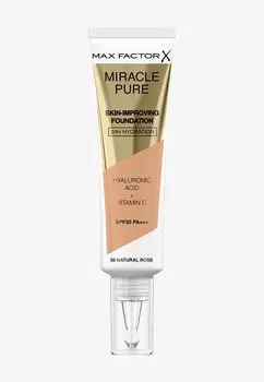 Тональная основа MAX FACTOR MIRACLE PURE FOUNDATION, цвет natural rose