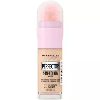 Тональная основа Maybelline New York 4-in-1 Glow Makeup, 00,5 Fair Light Cool / 20 ml