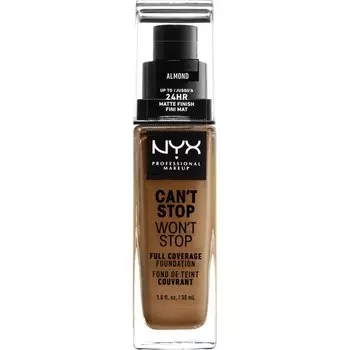 Тональная основа NYX Professional Makeup Can't Stop Won't Stop Foundation, Nr. 24 Almond / 30 ml