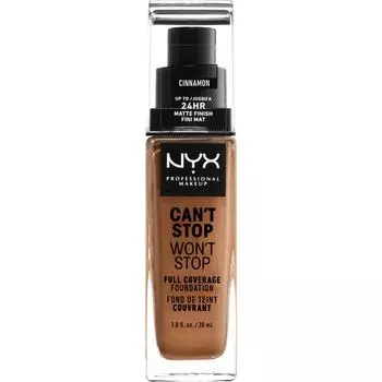 Тональная основа NYX Professional Makeup Can't Stop Won't Stop Foundation, Nr. 25 Cinnamon / 30 ml