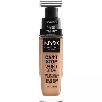Тональная основа NYX Professional Makeup Can't Stop Won't Stop Foundation, Nr. 13 Medium Olive / 30 ml