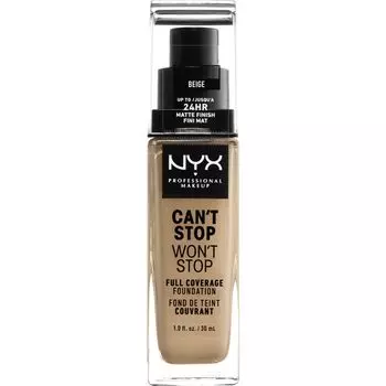 Тональная основа NYX Professional Makeup Can't Stop Won't Stop Foundation, Nr. 17 Beige / 30 ml