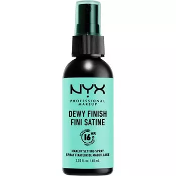 Тональная основа NYX Professional Makeup Dew Finish Long Lasting Setting Spray, 60 ml
