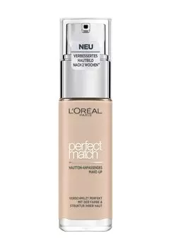 Тональная основа PERFECT MATCH MAKE-UP L'Oreal, цвет 1c rose ivory