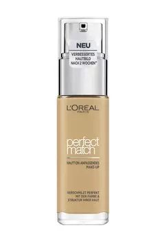 Тональная основа PERFECT MATCH MAKE-UP L'Oreal, цвет 4w golden naturel