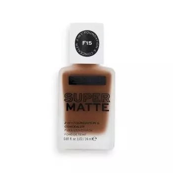 Тональная основа Relove SuperMatte Foundation Base de Maquillaje Revolution, F15