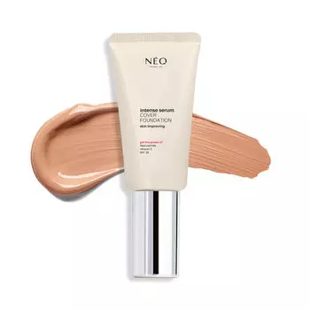 Тональная основа с сывороткой для лица 05, 30 г Neo Make Up Intense serum cover foundation, цвет 05