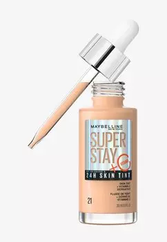 Тональная основа SUPER STAY 24H SKIN TINT Maybelline New York, цвет nude beige