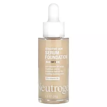 Тональная основа-сыворотка для чувствительной кожи, легкая 01, 1 унция (28 г) Neutrogena