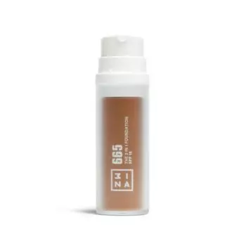 Тональная основа The 3 in 1 Foundation Base de Maquillaje 3Ina, 665 Brown