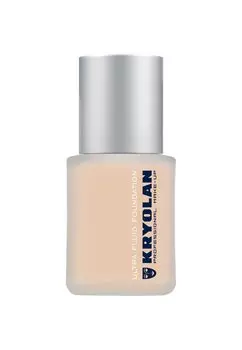 Тональная основа ULTRA FLUID FOUNDATION Kryolan, цвет alabaster