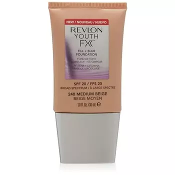 Тональная основа Youth FX Fill + Blur SPF20 Medium Beige 30 мл Revlon