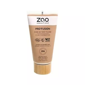 Тональная основа Zao Pro'fusion Fluid Foundation, 856 Hazelnut Tan / 30 ml