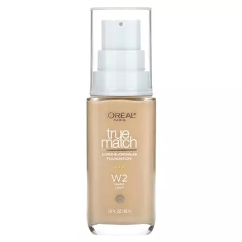 Тональная основа жидкая L'Oral True Match Super-Blendable Foundation W2 Warm Light, 30 мл