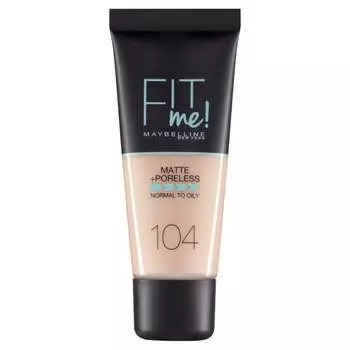 Тональный крем 104 Soft Ivory, 30 мл Maybelline, Fit me