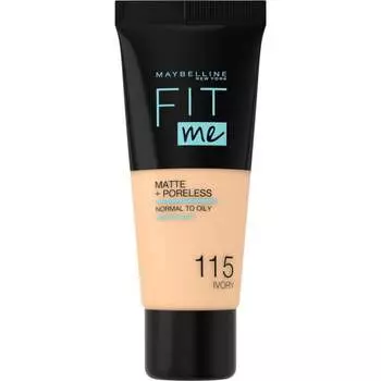 Тональный крем 115 Ivory, 30 мл Maybelline, Fit me