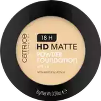 Тональный крем 18h Hd Matte 010w Spf 15 8 G Catrice