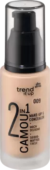 Тональный крем 2в1 Консилер Нюдовый 009 30мл trend !t up