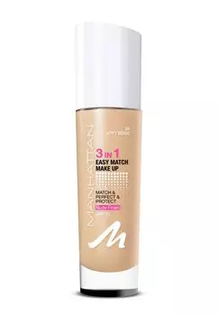 Тональный крем 3In1 Easy Match Make Up Manhattan Cosmetics, цвет 34 soft beige