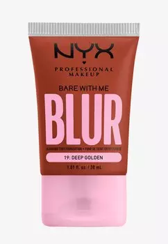 Тональный крем Bare Of Me Blur Tint Nyx Professional Makeup, цвет deep golden